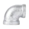 B & K STZ Industries 3/4 in. FIP each X 1/2 in. D FIP Galvanized Malleable Iron 90 degree Reducing Elbow 311UPRE-3412 - alternate 3